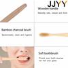 Bamboo Toothbrush Soft Bristle Antibacterial Oral Care Eco Friendly Wooden Toothbrush for Adults Colorful Design