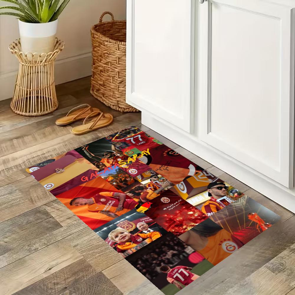 Galatasaray Kitchen Mats Durable Bathroom Pads Comfortable Rugs Carpets For Kitchen Home Office Sink Laundry Room Bathroom Decor