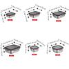 Silicone Ring Sealed 304 Stainless Steel Fresh-keeping Box Freshness Container  Refrigerator