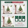 Holly Christmas Tree Cushions Pillowcase Polyester Cushion Cover Throw Pillow Pillowcover Home Car Sofa Decor