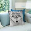 Animal Wolf Fun Cushion Cover Car Throw Pillow Case For Sofa Car Christmas Gift