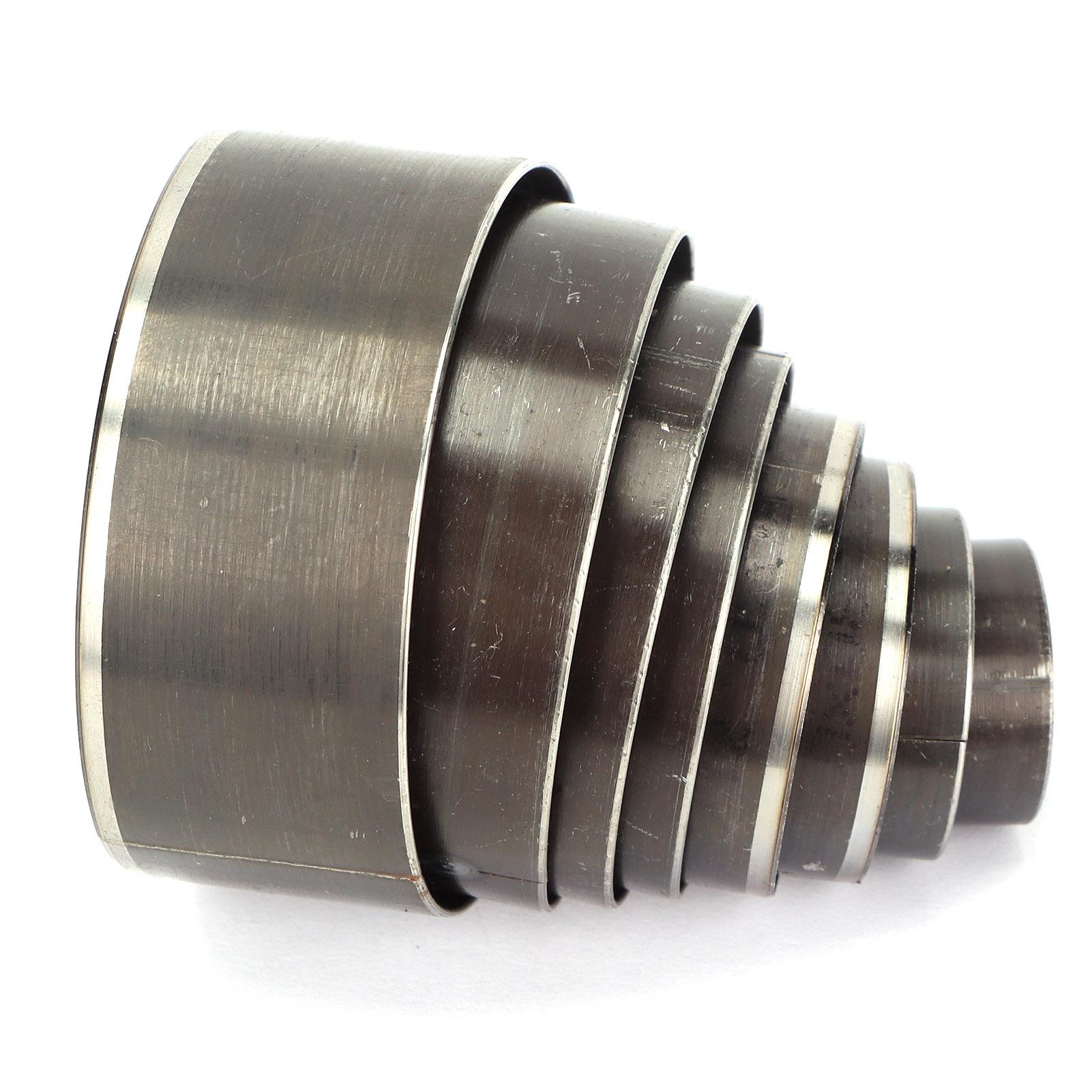 

8шт. Форма для резки кожи B0001 из высокоуглеродистой стали, шаблон для пробивки круглых отверстий