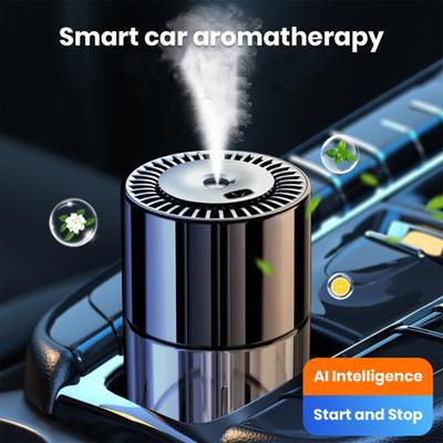 Diffusore di aromi per deodoranti per auto con proiettore Diffusore di oli essenziali portatile regolabile con accensione/spegnimento automatico