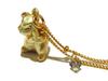 Palnart Poc Rabbit Necklace, "Lop-Eared Rabbit" - Cute Animal Accessory, Birthday Gift, Merchandise, Popular Women's Item