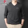 Men's V-Neck Long Sleeve T-Shirt