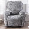 4 Pieces/set Recliner Print Sofa Cover Stretch Lazy Armchair Slipcovers Couch Covers for Living Room Decor