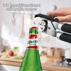 Can Opener Manual, Handheld Strong Heavy Duty Stainless Steel Can Opener, Can Openers with Multifunctional Bottle Opener