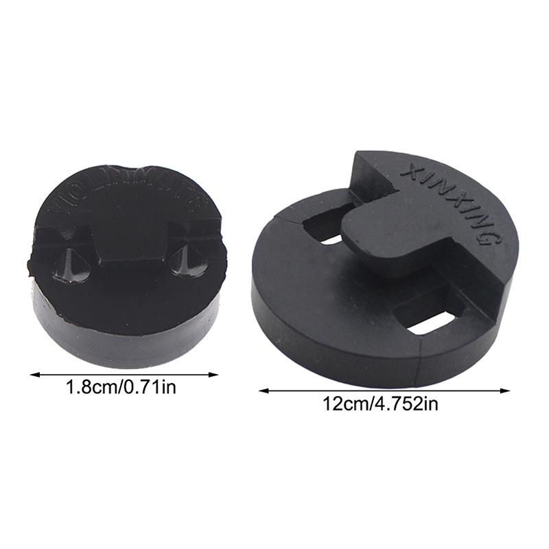 1Pc Rubber Cello Violin Viola Mute Silencer Muffler Practice Fiddle Decrease The Volume Not Disturb Others To Rest