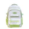 Schoolbag Korean version of student trend letter contrasting color casual large-capacity backpack junior high school student Mori simple and versatile