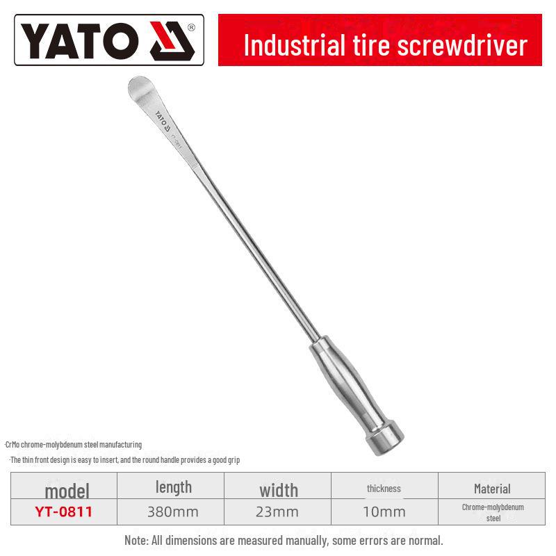 YATO Tire Repair & Pry Bar Tool for Cars & Motorcycles