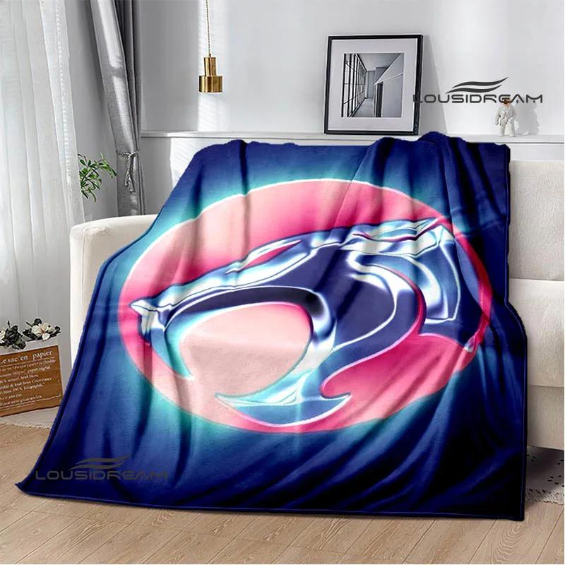 Thundercats Cartoon Printing blankets Children's Warm blanket t Flange blanket Home travel blanket bed linings Birthday Gift
