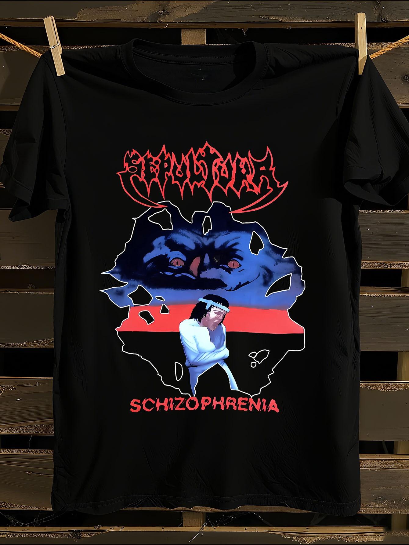 Sepultura Schizophrenia Graphic Tshirt M