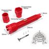 3PCS 5 In 1/8 In 1 Flume Wrench Anti-slip Kitchen Sink Repair Tools Bathroom Faucet Assembly Key Plumbing Installation Wrench