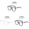 Retro Hexagon Blue Light Blocking Glasses Frame With Resin Lenses For Stylish Office Wear