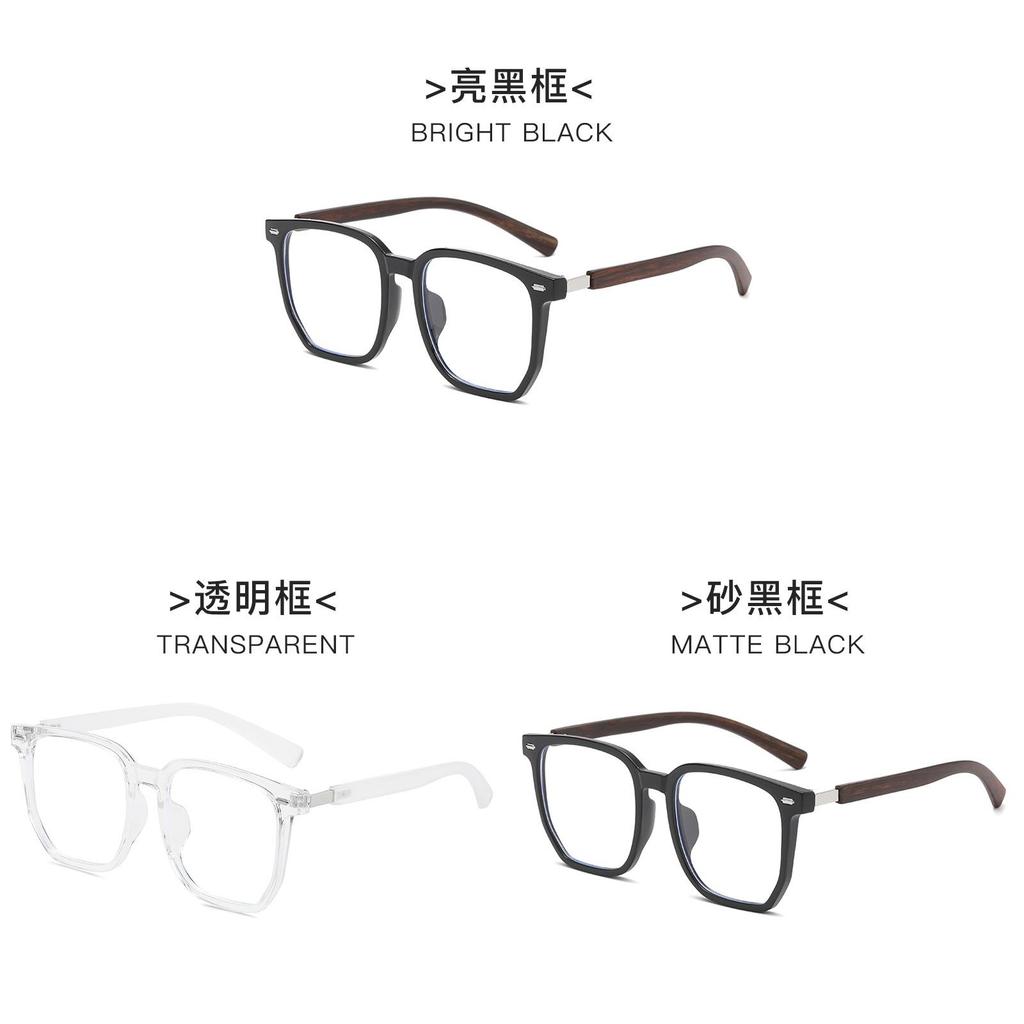 Retro Hexagon Blue Light Blocking Glasses Frame With Resin Lenses For Stylish Office Wear