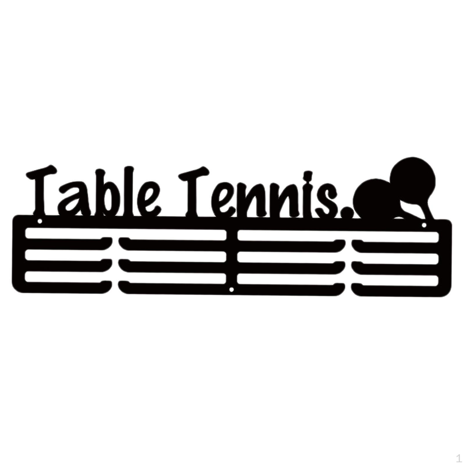 

Полиця для нагород Дисплей Тримач медалей Фехтування Настінна вішалка Легке встановлення Бадмінтон table tennis