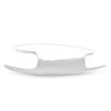 Premium Car Door Bowl Cover Trim ABS   Silver 4Pcs Set Scratch Dust   sy Installation for C Class W205 GLC X253 E W213