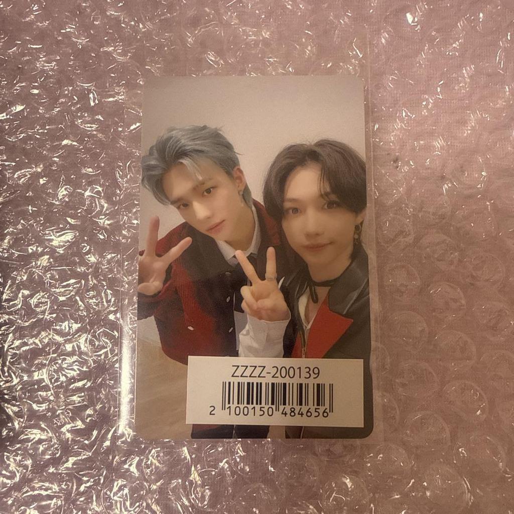 [USED] Stray Kids Unit Trading Card Thesound Hyunjin