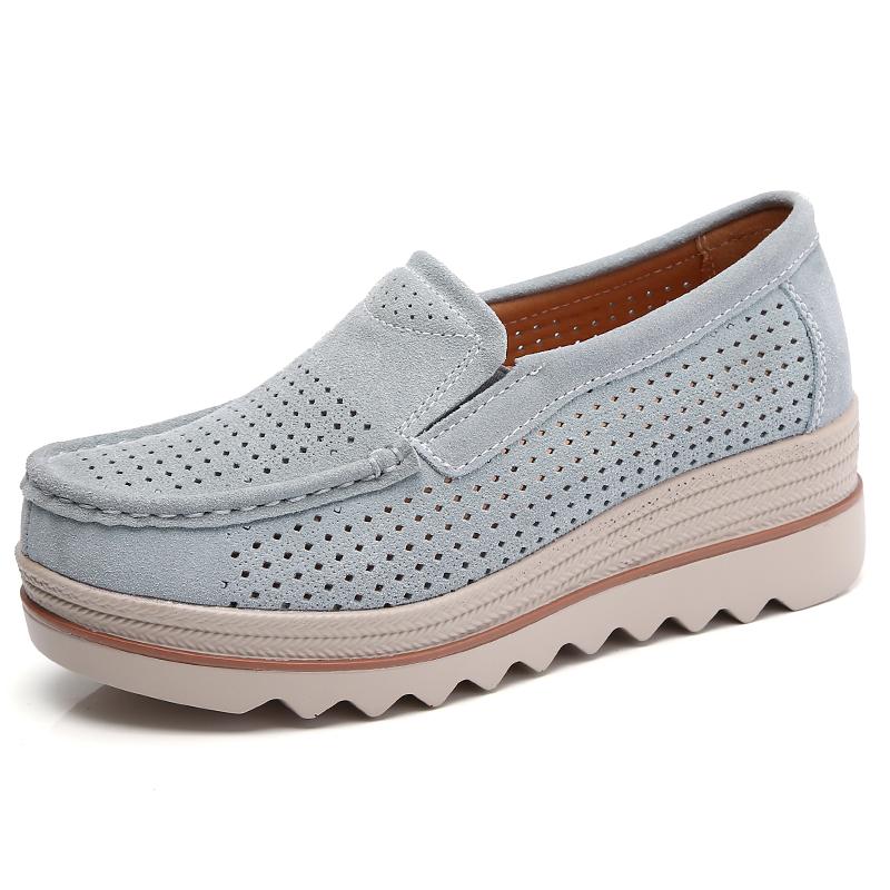 Jaro Podzim Dámské Baleríny Semišové Kožené Boty Dámské Mokasíny Sladké Střapce Nazouvací Platforma Mokasíny