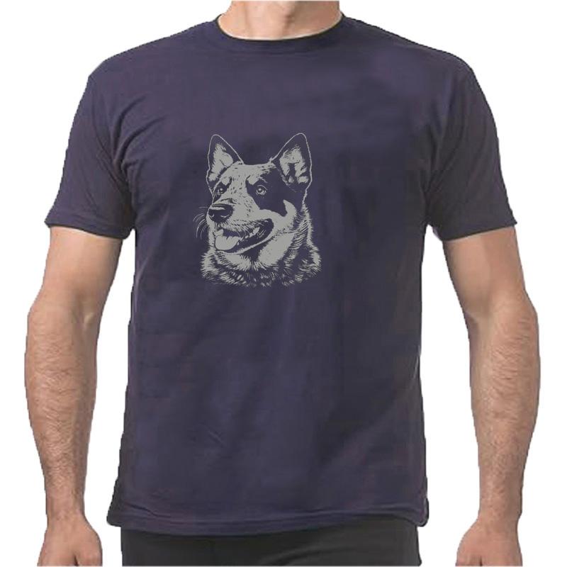 Funny Australian Dog Blue Heeler Art Graphic Tshirts Unisex Unisexs Fashion Casual Tshirt 100 Cotton Loose Oversized T Shirt