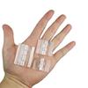 2Pcs New Transparent Plastic Folding Hinges Durable Clear Acrylic Hinge Tools Cabinet Hardware Furniture Cabinet Door Hinges