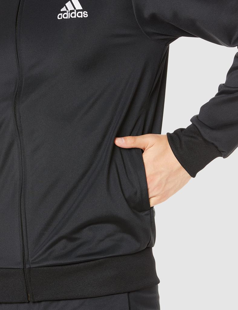 Essentials Small Logo Tracksuit Jersey Set [Adidas] 28901/ECT29 Men's Top Black/White Bottom Black/White (GK9656) J/M