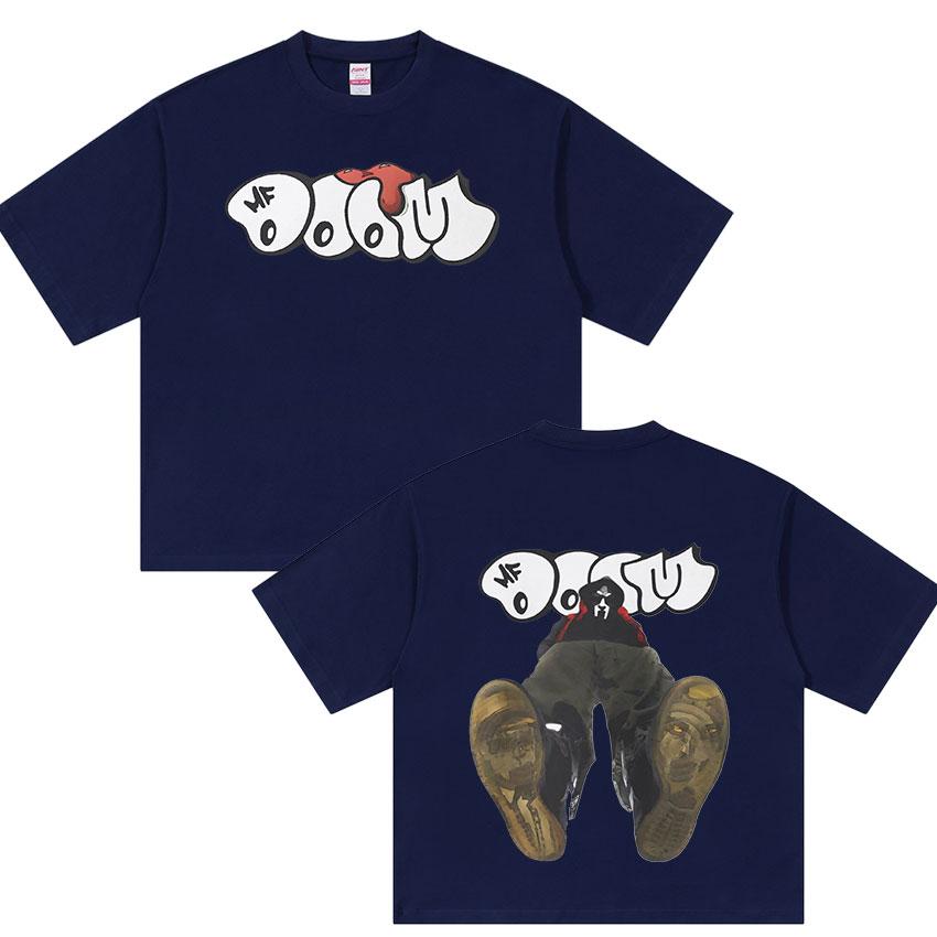 Pánské grafické tričko Rapper MF Doom 2025 Madadvillain Metal Face s krátkým rukávem a letním potiskem ze 100% čisté bavlny