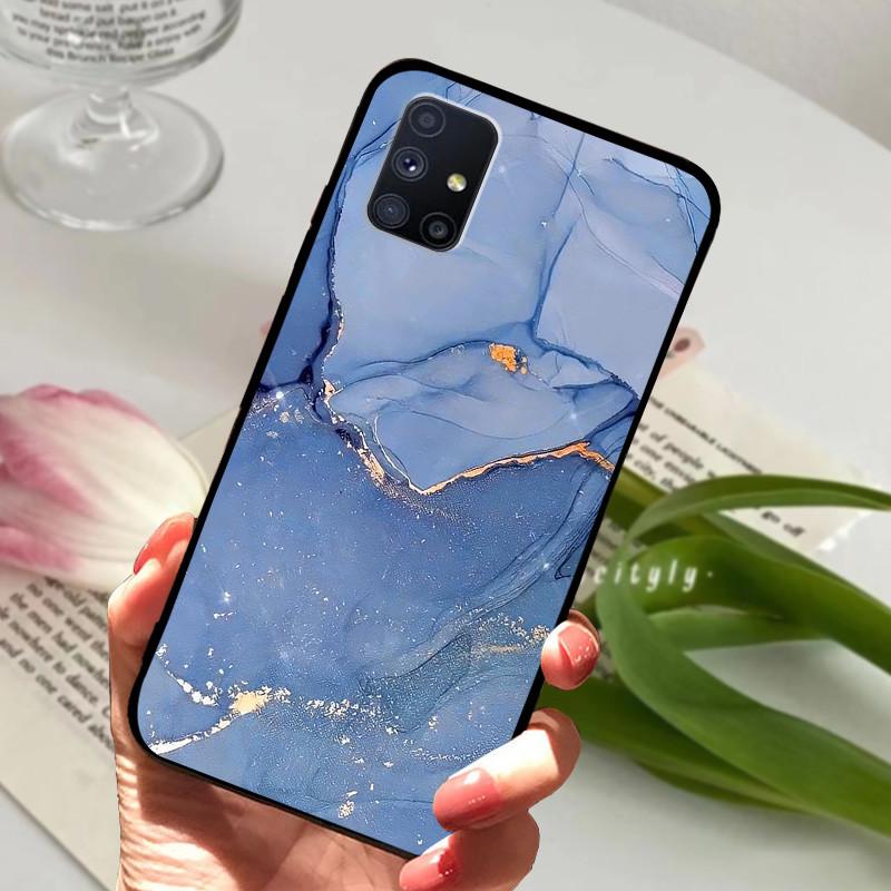 For Samsung Galaxy M51 Case Cover Soft TPU Animal Silicone Phone Case For Samsung A51 GalaxyM51 SM-M515F M 51 A 51 Fundas Bumper