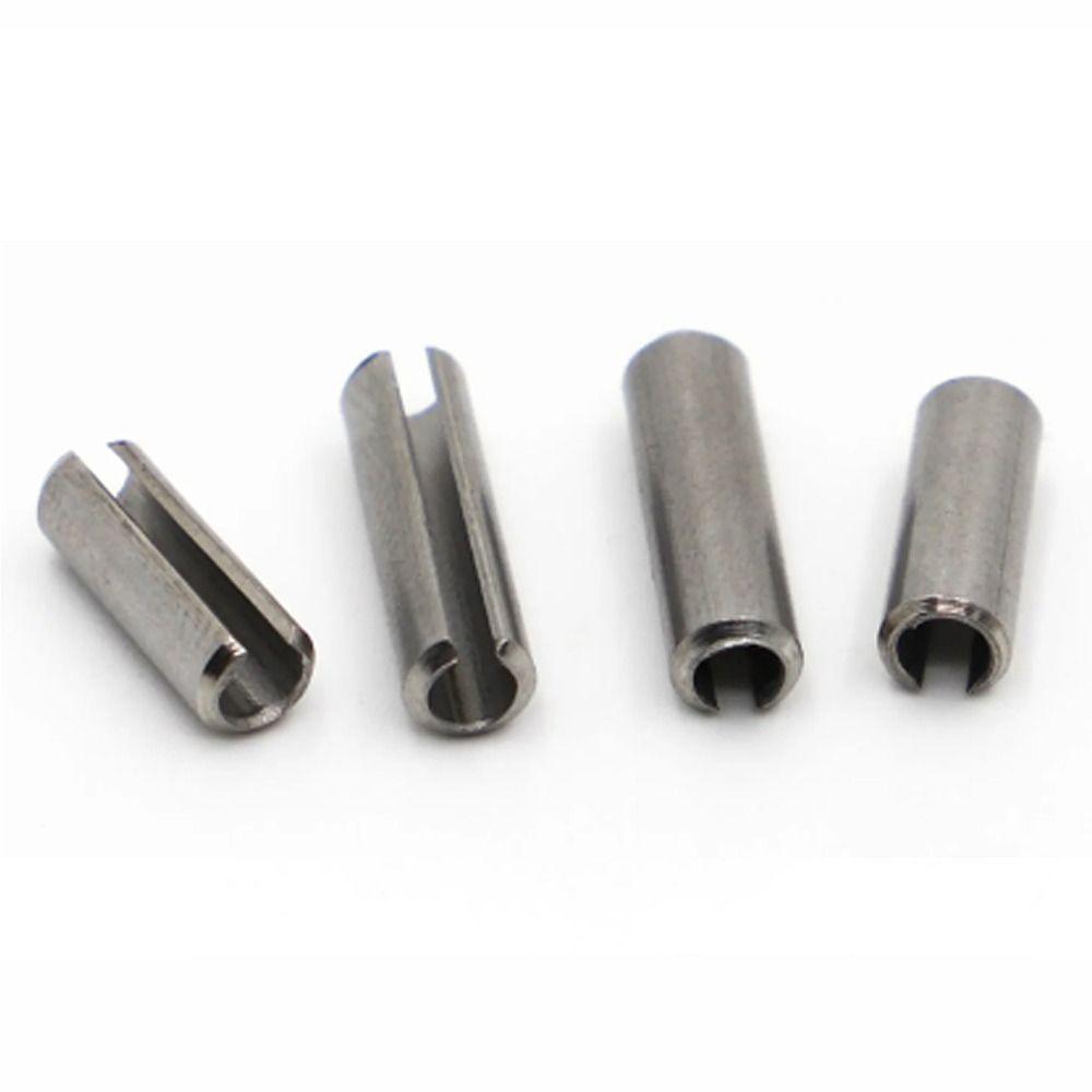 1/50Pcs 5/64" Diameter Split Tension Roll Pin 304 Stainless Steel Cotter Pin Dowel  Automotive