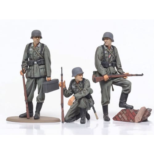 TAMIYA 1/48 Военная миниатюра Серия №102 Немецкая пехота Второй мировой войны Набор Пластиковая модель 32602