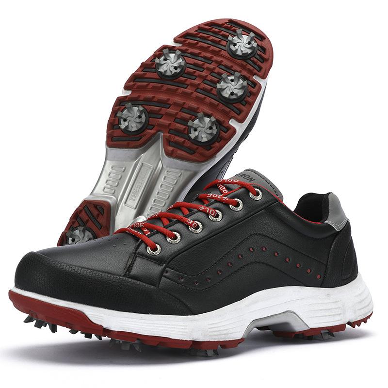 Brand THESTRON Size US 7-15 Pro Golf Shoes For Men Women With Spike Breathable Anti-Slip Outdoor Golfer Sneakers