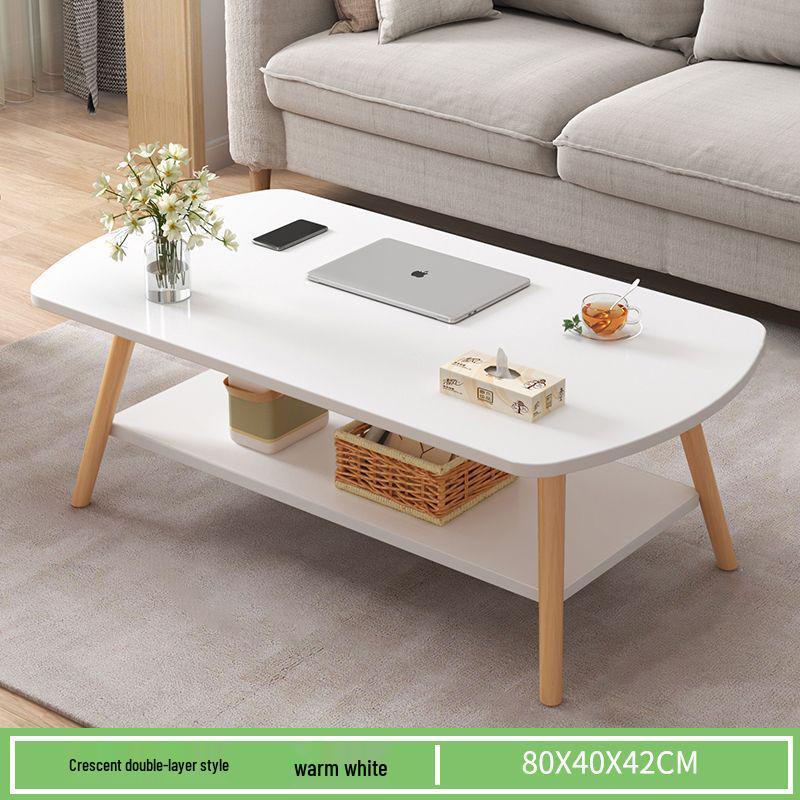 Nordic Minimalist Coffee Table for Living Room or Small Apartment