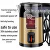 Durable 304 Stainless Steel Electric Kettle: Thickened Insulation, Fast Boil, Auto Power-Off, Large Capacity, Constant Temperature