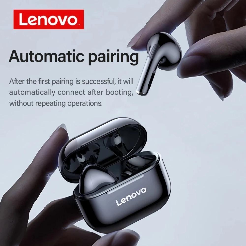 Original Lenovo LP40 wireless headphones TWS Bluetooth Earphones Touch Control Sport Headset Stereo Earbuds For Phone Android 7