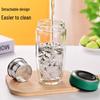 Shuangqi Hangping Double Wall Glass Tea Mug