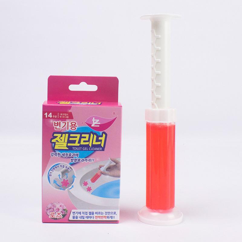Korean 2026 Floral Toilet Gel: 14-Piece Set for Long-Lasting Fragrance and Cleaning