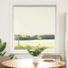Blackout Roller Blind Off White 90X130 Cm Fabric Width