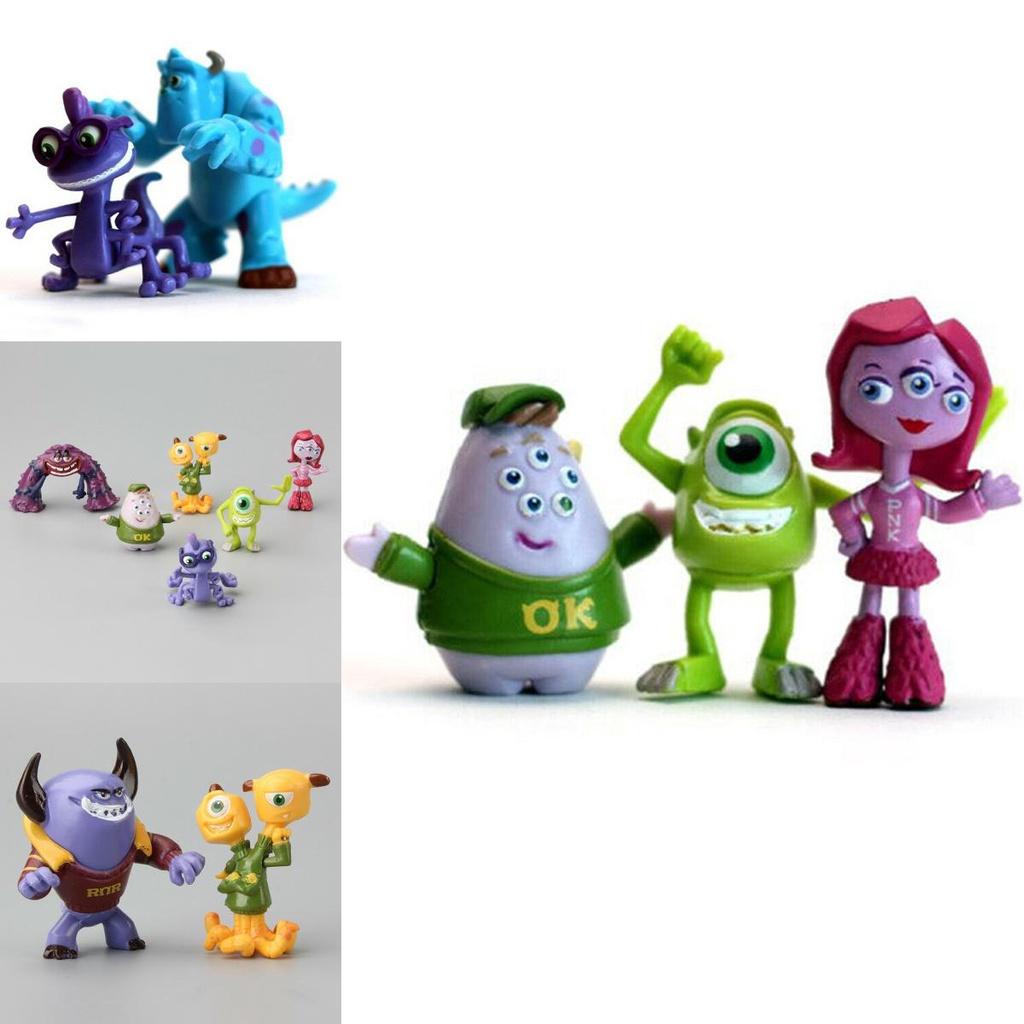 Monsters Pcs 12 University Sully Mike Anime Action Figure Kids Xmas Gift Toy