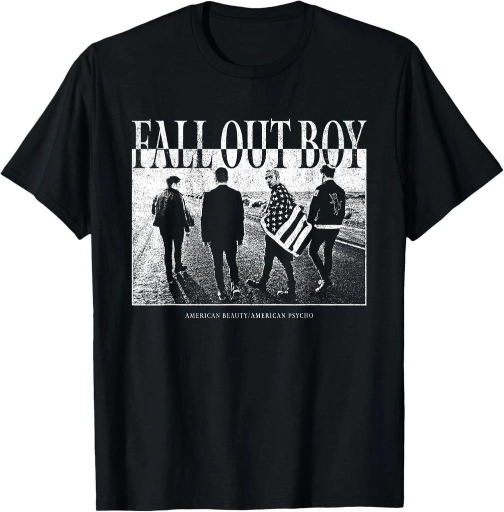 Fall Out Boy - American Beauty American Psycho Band Photo T-Shirt