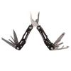 Multi Function Folding Tool Pliers Stainless Steel Portable for Outdoor Camping Black
