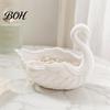 Multi-purpose Storage Tray 3D Printed Swan Jewelry Tray, Creative Shape Ring Dish, Entryway Table Modern Desktop Organizer Trays, Decorative