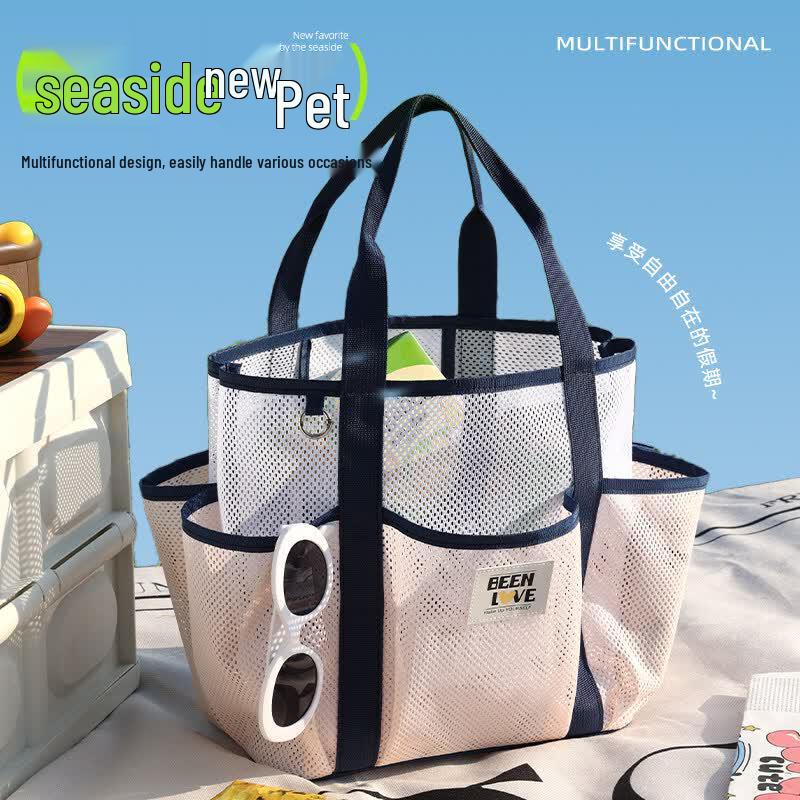 Large Capacity Mesh Travel & Gym Tote Bag