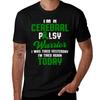 Cerebral Palsy Cp Awareness Tired Warrior Survivor TShirt AntiWrinkle Short Sleeve TShirt