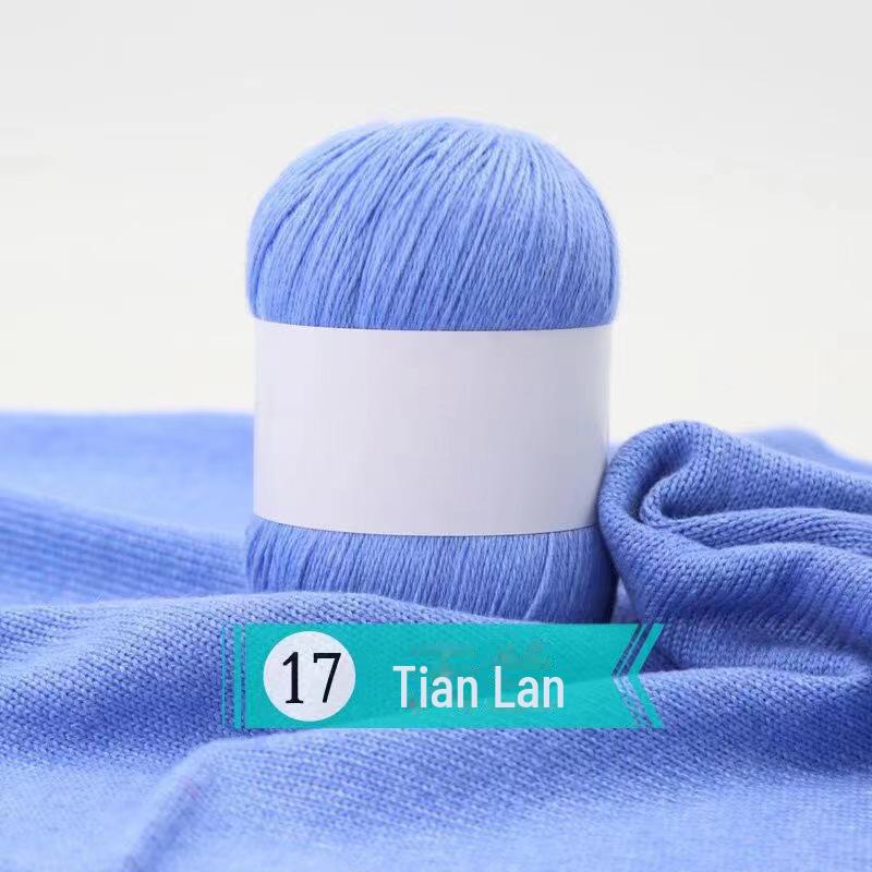 Hand-woven Cashmere Yarn - 3 Ply Soft Wool for Sweaters - Spot Processed Ball of Yarn