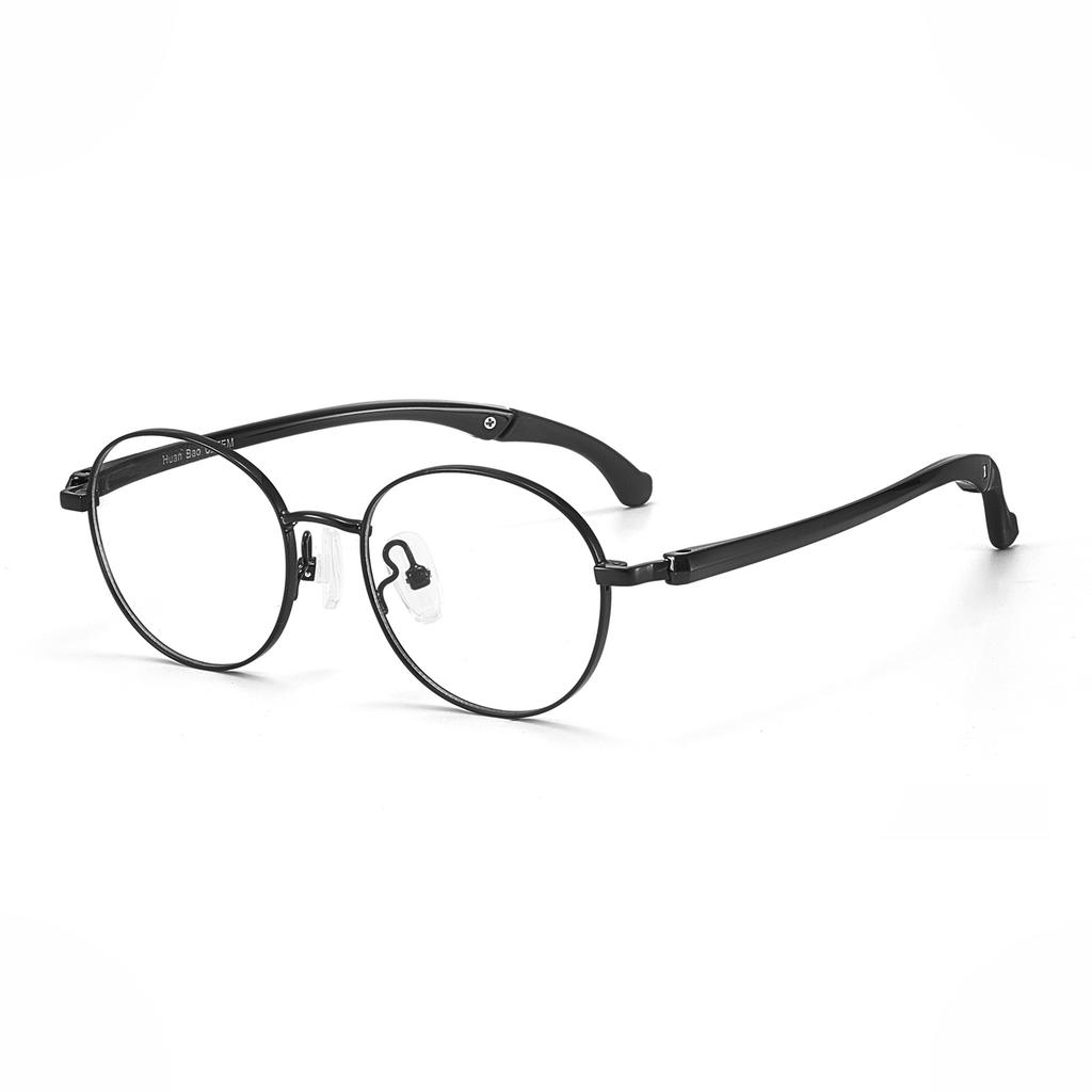 New Kids Anti-slip Ear Hook Sports Glasses Frame Silicone Nose Pads Boys Girls Comfortable Optical Prescription Glasses JS6517