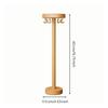 Tabletop Jewelry Display Stand Sturdy Freestanding Organizer with Hooks Compact Bracelet and