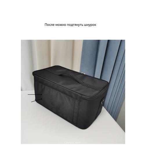 Professional Makeup Bag Large Capacity Cosmetic Organizer for Hair Styling Tools Cosmetologist Bag