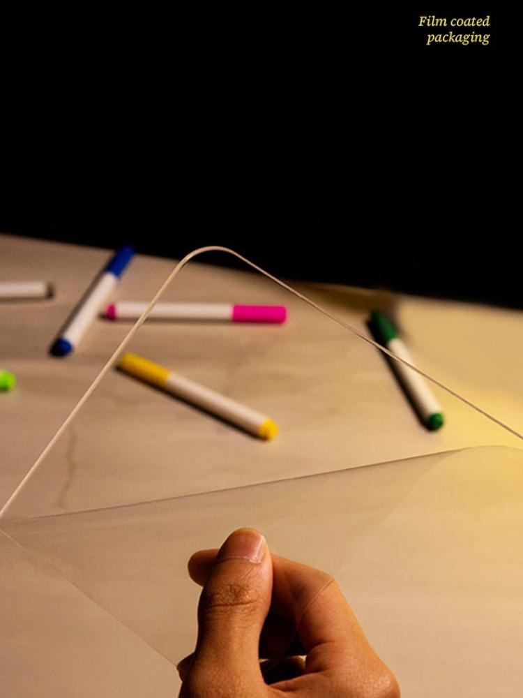1 Stück Ins Transparent Beleuchtete Acryl Memotafel Löschbare Beleuchtete Werbetafel Handschrift Doodle Nachtlicht