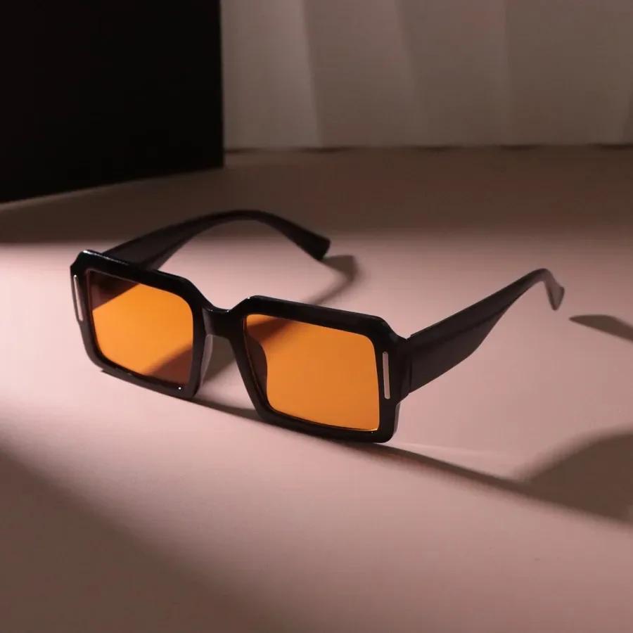 Mode Große Rahmen Sonnenbrille Damen Herren Minimalistisch Quadratisch Designer Sonnenbrille Männlich Weiblich Marke Bunt Reise