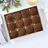 8cm Velvet Dark Color Flocked Christmas Tree Ornaments
